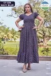 CT 339 By Chansi Trendz Poly Cotton One Piece Western Dress Suppliers In India 